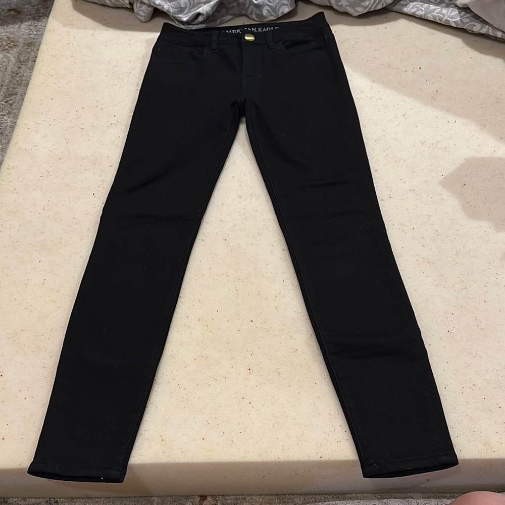 American Eagle Outfitters Black Skinny Jeans - Super Stretch 2 Pairs